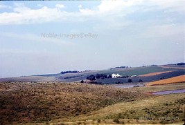 1969 Rolling Farmland Open Fields off I-80 Iowa Ektachrome 35mm Color Slide - £2.77 GBP