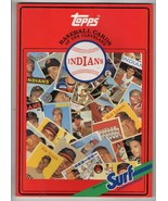 VINTAGE 1987 Surf Laundry Topps Baseball Card Cleveland Indians Book - £11.59 GBP