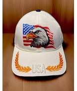 USA Eagle &amp; Flag Embroidered Hat Ball Cap - £6.40 GBP