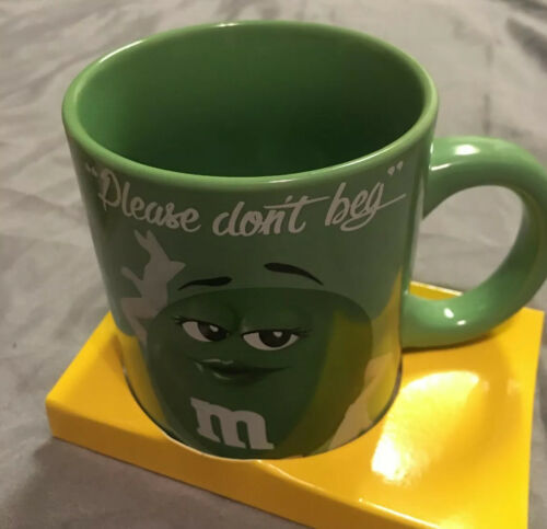 Green M&M M&M’s Coffee Cup 3.5” Tall New - $4.99