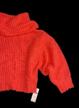 Anthropologie Pilcro Sweater XXSP Petite Rose Pink Turtleneck NWT $118 image 4
