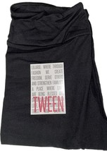 BRAND NEW LuLaRoe Tween (00-0) TW SOLID BLACK Leggings - $17.81