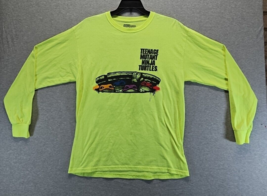 Bright Yellow TMNT Teenage Mutant Ninja Turtles Size Large Shirt (BoxX2) - £17.09 GBP