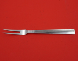 Bernadotte by Georg Jensen Sterling Silver Cold Meat Fork 2-Tine HH AS 8 1/4&quot; - £402.80 GBP