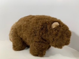 Fancy Zoo beaver full body hand puppet 12&quot; plush stuffed animal brown ta... - £10.27 GBP