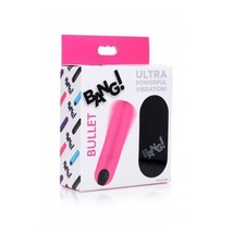 BANG! Vibrating Bullet with Remote Control Pink - $45.54