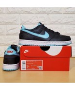 Nike Dunk Low SE PS Size 3Y Barber Shop Black Copa White Chile Red DH975... - £86.89 GBP