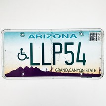 2019 United States Arizona Disabled Passenger License Plate LLP54 - $16.82