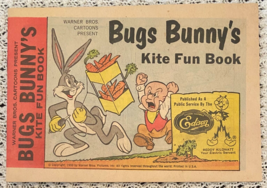 Bugs Bunny&#39;s Kite Fun Book 1959 Pg&amp;E Mini Giveaway Promo Reddy Kilowatt - £30.24 GBP