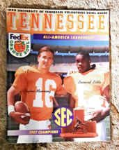 1998 Orange Bowl Tennessee Vols Guide Peyton Manning - Leonard Little - £34.46 GBP