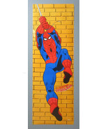 6 Foot 1991 Amazing Spider-Man 72x24 DOOR poster 1: Giant-Size Spiderman pin-up - $250.46