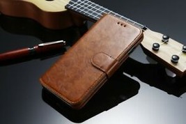 Leather Wallet FLIP Magnetic Back Case Cover for Apple iPhone &amp; Samsung Galaxy - £52.08 GBP