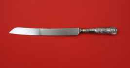 English Estate Sterling Silver Wedding Cake Knife Shell Queens Handle Or... - $78.21