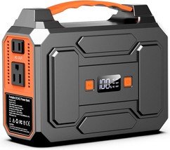 Portable Power Station: 100W, 146Wh Solar Generator For Fast Charging Wi... - £116.81 GBP