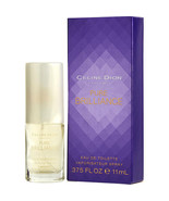 PURE BRILLIANCE * Celine Dion 0.375 oz / 11 ml MINI Eau de Toilette Wome... - $17.75