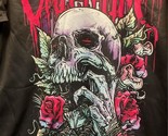Tour Shirt Bullet For My Valentine Skull Red Eyes Shirt LARGE - $25.00