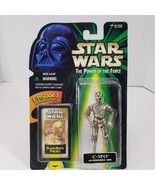 Star Wars Power Of The Force C-3P0 With Episode 1 Flashback Photo 1998 New - £9.97 GBP