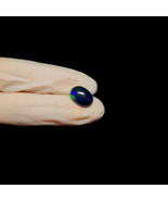 9X12 MM Black Opal Cabochon,Natural Black Opal Lose Stone For Jewelry Ma... - $78.95
