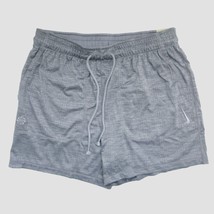 Nike Yoga Dri-FIT Men&#39;s 5&quot; Unlined Shorts Cool Grey FB7786-065 Size MD - £46.95 GBP