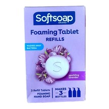 Softsoap Hand Soap Tablets Sparkling Lavender, Refill Tablets (3 Count) - £7.90 GBP