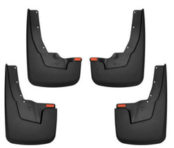 Husky 58136 Black Custom Front and Rear Mud Guards for 2019-2021 Dodge Ram 1500. - £41.23 GBP