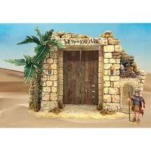 Dept 56 Little Town Of Bethlehem Caravansary Gate &amp; Guard Holy Land Xmas Village - £56.79 GBP
