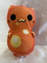 Kleptocats Stuffed Plush Orange Lava Plush 8” toy cat - £6.03 GBP