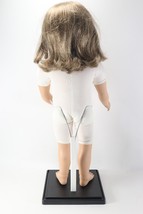 Vintage 1997 MY TWINN 23&quot; Inch Nude Poseable Doll Light Brown Hair Blue ... - £91.61 GBP