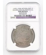 (1492-1538) Néerlandais Argent Stuvier ( NGC Fin Détail) Gelderland Delm... - €470,26 EUR