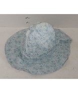 Toddler Sun Hat Cap Size 18M By Carters Just One You Blue Floral - $279.16 MXN