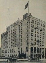 Hotel Jefferson Atlantic City Postcard Kentucky Ave New Jersey 1936 Linen Kropp - £4.26 GBP