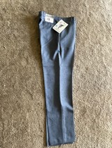 Vtg Levis Action Slacks Mens Deadstock NWT Grey/bluePolyester 34x 34 - £70.17 GBP