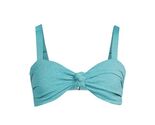 Time And Tru Women&#39;s Sz M (8-10) Popcorn Texture Swim Top Adj Straps GRE... - €10,58 EUR