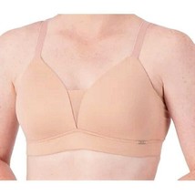 Breezies Brushed Wirefree Side Smoothing Bra 38DD ASH ROSE - $19.80