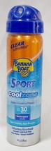 Banana Boat SPORT COOL ZONE Sunscreen Lotion Spray SPF30 Refresh 1.8 oz/... - $13.99