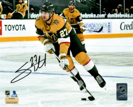 Shea Theodore Autographed Vegas Golden Knights 8x10 Photo COA Inscriptag... - £43.41 GBP