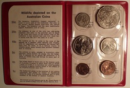 1971 Royal Australian Mint Set Red Wallet UNC! - $99.99