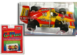 1 1994 TOMY AFX SUPER G+ G-PLUS SLOT CAR POWER PROS #19 INDY F1 FORMULA ... - $144.99