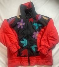 Mulberry Street Women&#39;s Windbreaker Fleece Lined Jacket Leather Trim Siz... - £20.21 GBP