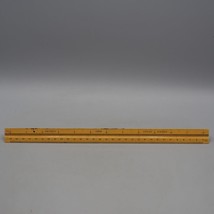 Vintage Dietzgen 31636 Triangular Engineering Scale Ruler 12&quot; - £28.35 GBP