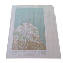 1938 Dungeness Quadrangle Washington WA USGS Army Corps Tactical Map - $34.60