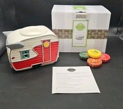 Scentsy Road Less Traveled Camper With Wings RV Full Size Wax Warmer #37... - $48.98
