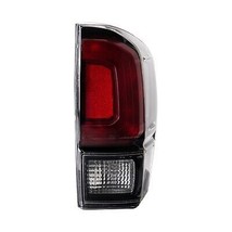 Tail Light Brake Lamp For 2017-2019 Toyota Tacoma Right Side With Black Bezel - £123.25 GBP