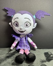 Vampirina Stuffed Plush Doll 10&quot; Vampire Pink Purple Black Disney Junior - $12.43