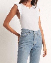 Z Supply marielle flutter tank top in White - size L - $39.60