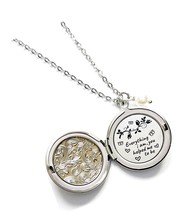 Hidden Message Locket Necklace Mothers Day Gifts of - $54.74
