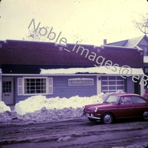 1967 BIG SNOW Street Scene J. A. Renaldi Co. Van Chicago Kodachrome 35mm Slide - £3.10 GBP
