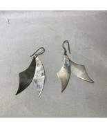Nice Sterling Silver 925 Drop Signed ND Earrings Post 7.2 grams - $362.91 MXN