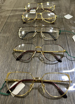 NEW Vintage Eyewear Lot Authentic Eyeglass Maxims De Paris Lunettes Spectacles - £115.81 GBP