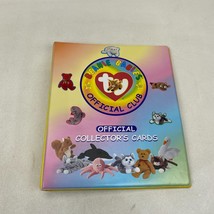 Vintage 1998 TY Beanie Babies Official Collector’s Card Binder with Cards. - £10.99 GBP